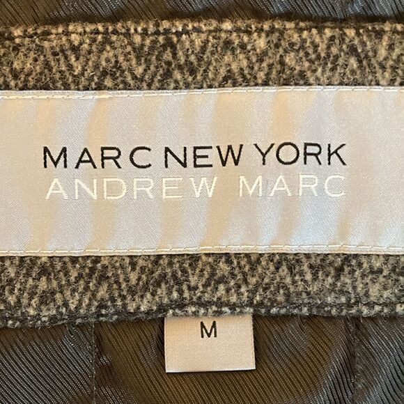 Marc New York by Andrew Marc NWOT Men’s Coyle Wool Blend Melton Coat. Size M. - Picture 9 of 10